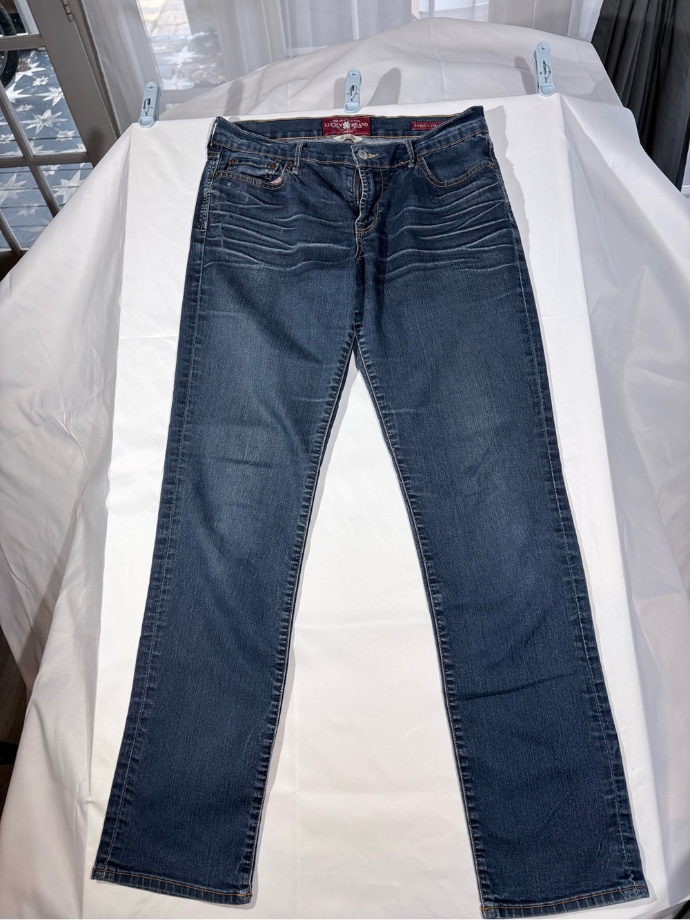 Lucky Brand Women's Dark Wash Skinny Jeans